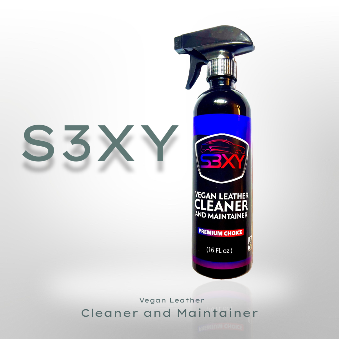 S3XY Unscented Tesla Seat Cleaner and Maintainer, Vegan Leather Cleaner 100% Natural